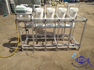 Аппарат обесклеивания икры ОЕК