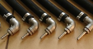 Диффузор с присоединительными штуцерами для шлангов OXY/AIR