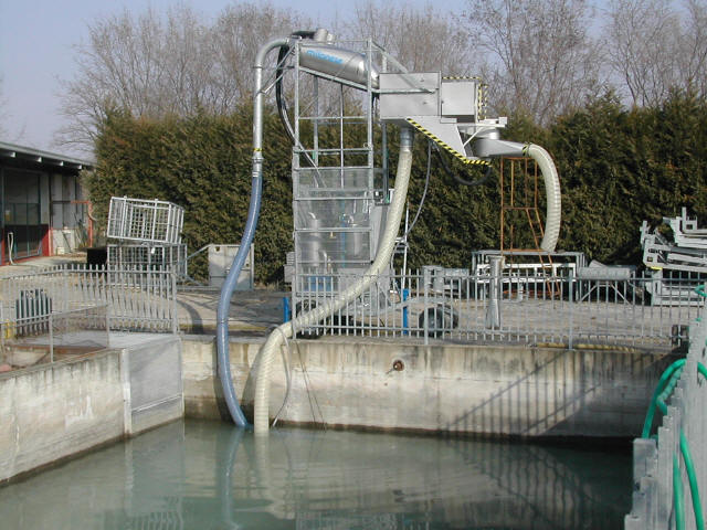 Регулируемый вакуумный рыбонасос 185vrbs, Milanese